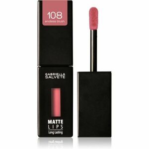 Gabriella Salvete Matte Lips dlhotrvajúci tekutý rúž s matným efektom odtieň 108 Endless Blush 4, 5 ml vyobraziť