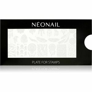 NEONAIL Stamping Plate šablóny na nechty typ 04 1 ks vyobraziť