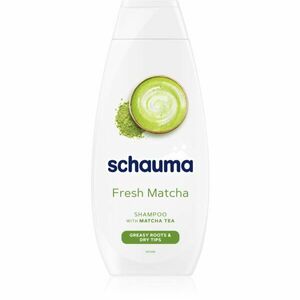 Schwarzkopf Schauma Fresh Matcha čiastiaci detoxikačný šampón pre mastnú vlasovú pokožku a suché končeky 400 ml vyobraziť
