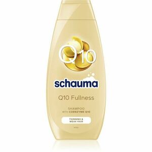 Schwarzkopf Schauma Q10 Fullness šampón pre jemné a rednúce vlasy s koenzýmom Q10 400 ml vyobraziť