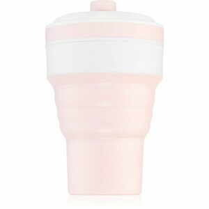 KidPro Collapsible Mug hrnček s rúrkou Pink 350 ml vyobraziť