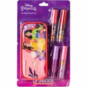 Disney Disney Princess Lip Gloss & Pouch Set sada leskov na pery s puzdrom pre deti 4 ks vyobraziť