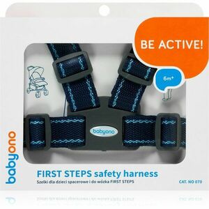 BabyOno Be Active Safety Harness First Steps doplnok do vlasov pre deti Dark Blue 6 m+ 1 ks vyobraziť