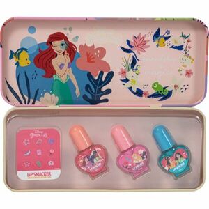 Disney Princess Ariel Dreams Gleam Nail Polish Tin sada lakov na nechty pre deti 3 ks vyobraziť