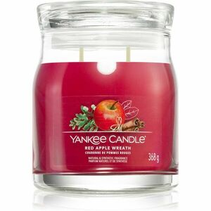 Yankee Candle Red Apple Wreath vonná sviečka Signature 368 g vyobraziť