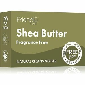 Friendly Soap Shea Butter prírodné mydlo na tvár s bambuckým maslom 95 g vyobraziť