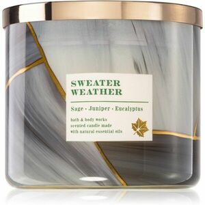 Bath & Body Works Sweater Weather vonná sviečka 411 g vyobraziť