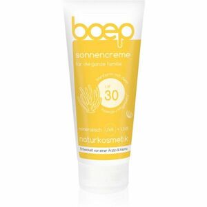 Boep Natural Sun Cream Sensitive krém na opaľovanie SPF 30 200 ml vyobraziť
