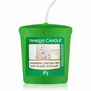 Yankee Candle Shimmering Christmas Tree votívna sviečka 49 g vyobraziť