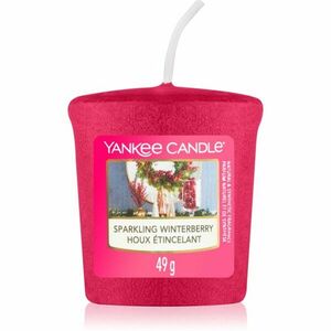 Yankee Candle Sparkling Winterberry votívna sviečka Signature 49 g vyobraziť
