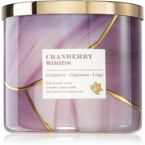 Bath & Body Works Cranberry Woods vonná sviečka 411 g vyobraziť