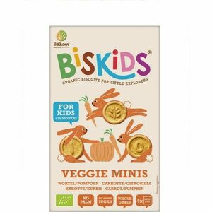 Belkorn Biskids Veggie Minis minisušienky s mrkvou a tekvicou 120 g vyobraziť