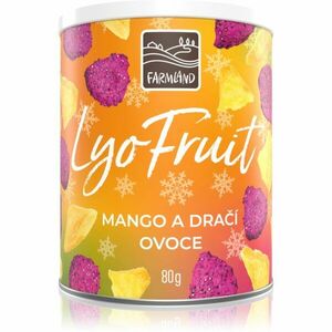 Farmland Lyo Fruit Mango a dračie ovocie mrazom sušené ovocie 80 g vyobraziť