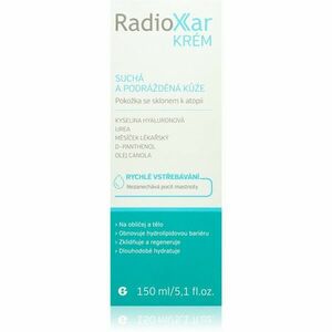 Radioxar RadioXar cream intenzívne hydratačný krém pre veľmi suchú citlivú a atopickú pokožku 150 ml vyobraziť