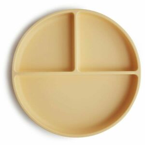 Mushie Silicone Suction Plate delený tanier s prísavkou Daffodil 1 ks vyobraziť