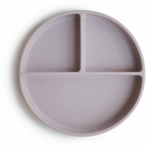 Mushie Silicone Suction Plate delený tanier s prísavkou Soft Lilac 1 ks vyobraziť