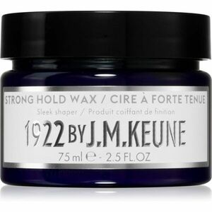Keune 1922 Strong Hold Wax vosk na vlasy so silnou fixáciou pre lesk 75 ml vyobraziť