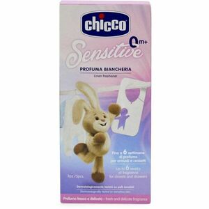 Chicco Sensitive Linen Freshener vonné vrecúška do skrine 3 ks vyobraziť