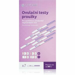 LIVSANE Ovulačné testy prúžky ovulačný test 7 ks vyobraziť