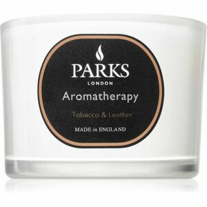 Parks London Aromatherapy Tobacco & Leather vonná sviečka 80 g vyobraziť
