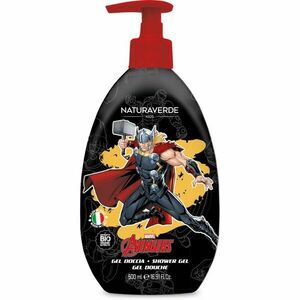 Marvel Avengers Shower Gel čistiaci sprchový gél pre deti Organic Calendula and Chamomile extracts 500 ml vyobraziť