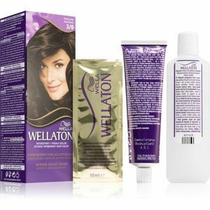 Wella Wellaton Intense permanentná farba na vlasy s arganovým olejom odtieň 3/0 Dark Brown 1 ks vyobraziť