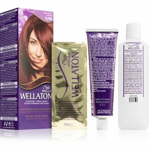 Wella Wellaton Intense permanentná farba na vlasy s arganovým olejom odtieň 5/66 Aubergine 1 ks vyobraziť