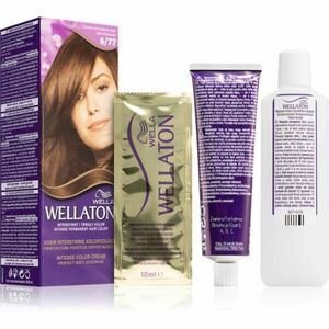 Wella Wellaton Intense permanentná farba na vlasy s arganovým olejom odtieň 6/77 Dark Chocolate 1 ks vyobraziť