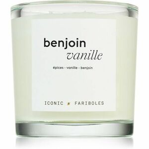 FARIBOLES Iconic Benzoin Vanilla vonná sviečka 400 g vyobraziť
