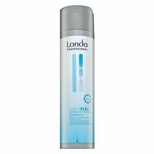 Londa Professional Lightplex Bond Retention Shampoo posilujúci šampón pre farbené, chemicky ošetrené a zosvetlené vlasy 250 ml vyobraziť