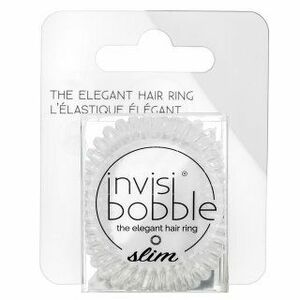 InvisiBobble Slim Crystal Clear 3 pcs gumička do vlasov vyobraziť