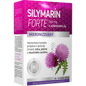 Silymarin forte + vitamin D3 vyobraziť