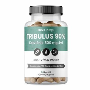 MOVit TRIBULUS 90% Kotvičník 500 mg 4v1 vyobraziť