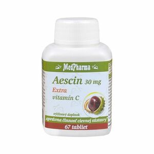 MedPharma Aescin 30 mg Extra vitamín C vyobraziť