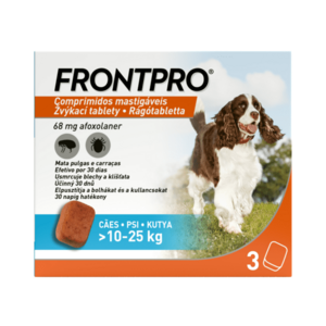 FRONTPRO® antiparazitárne žuvacie tablety pre psy (10-25 kg) vyobraziť