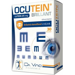 Ocutein BRILLANT Luteín 25 mg - DA VINCI 30 kapsúl vyobraziť