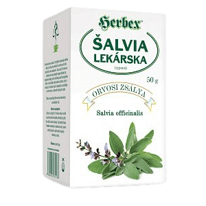 Herbex Šalvia lekárska - sypaný čaj 50 g vyobraziť