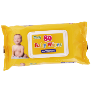 Baby Wipes Hygienické utierky baby s vitamínom E 80 ks vyobraziť