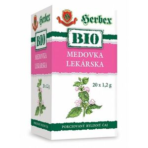 Herbex BIO Medovka lekárska vrecúška 20 x 1.2 g vyobraziť