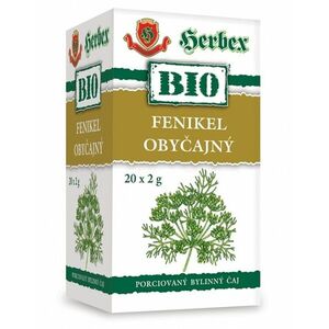 Herbex BIO Fenikel obyčajný bylinný čaj 20 x 2 g vyobraziť