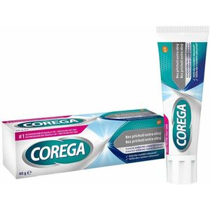 Corega Bez príchuti extra silný fixačný krém na zubné náhrady 40 g vyobraziť
