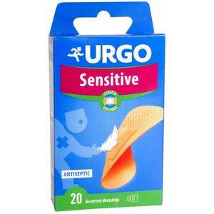 Urgo Sensitive Stretch Náplasť antiseptická, citlivá pokožka, 3 veľkosti 20 ks vyobraziť