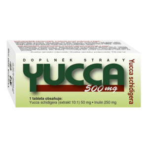 Naturvita YUCCA 500 mg Yucca shidigera 60 tabliet vyobraziť