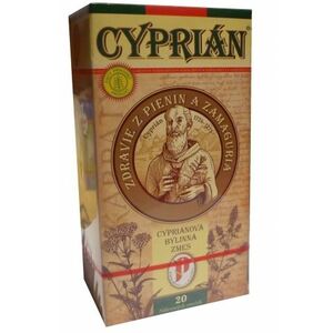 Agrokarpaty CYPRIÁN Bylinný čaj čistý prírodný produkt 20 x 2 g vyobraziť