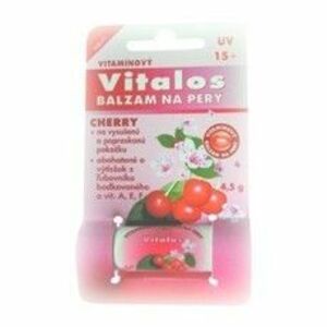 Vitalos Balzam na pery cherry SPF 15 vitamínový vyobraziť