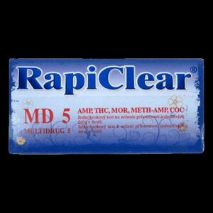 RapiClear MD 5 IVD test drogový na samodiagnostiku vyobraziť