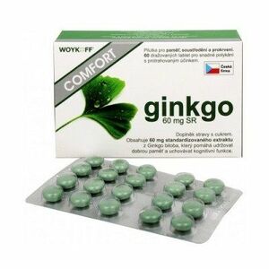 ginkgo COMFORT 60 mg SR - Woykoff vyobraziť