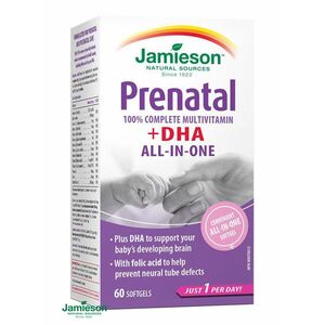 Jamieson Prenatal complete s DHA a EPA, 60 kapsúl vyobraziť