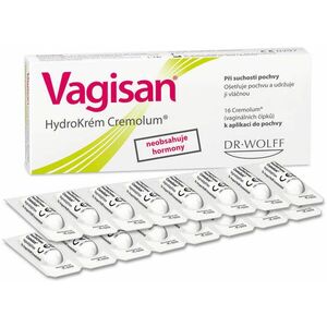 Vagisan HydroKrém Cremolum Vaginálne čapíky 16 ks vyobraziť