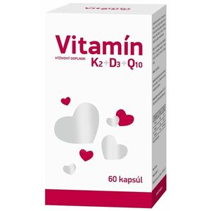 Biomedica Vitamín K2+D3+Q10 60 kapsúl vyobraziť